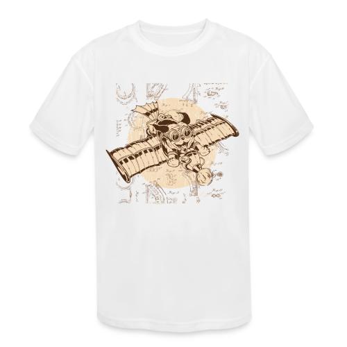 Pug Steampunk - Kids' Moisture Wicking Performance T-Shirt