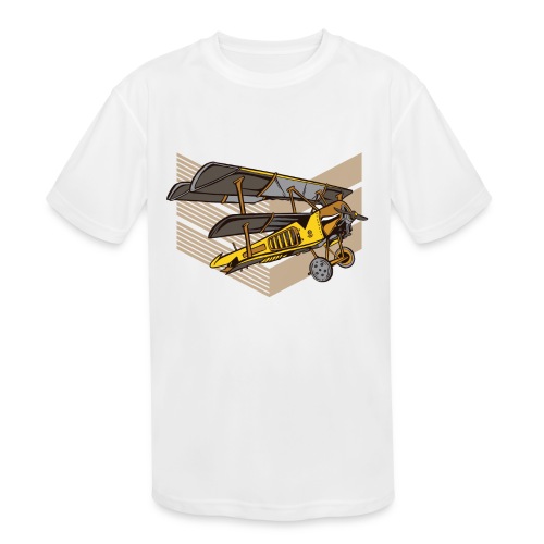 SteamPunk Double Decker - Kids' Moisture Wicking Performance T-Shirt