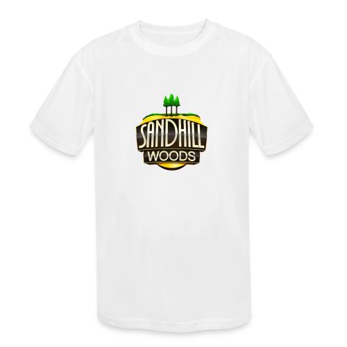 Sandhill Woods Course Logo - Kids' Moisture Wicking Performance T-Shirt