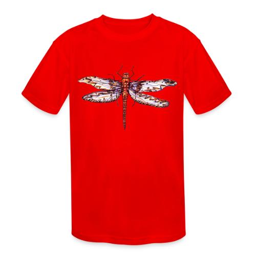 Dragonfly red - Kids' Moisture Wicking Performance T-Shirt