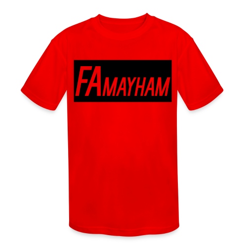 FAmayham - Kids' Moisture Wicking Performance T-Shirt