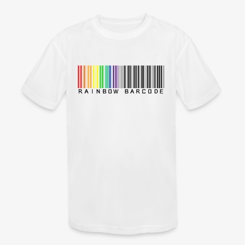 Raibow barcode - Kids' Moisture Wicking Performance T-Shirt