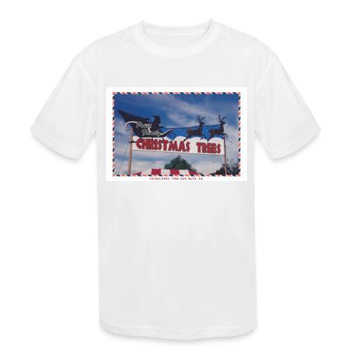 Priut Christmas Tree Shop - Kids' Moisture Wicking Performance T-Shirt