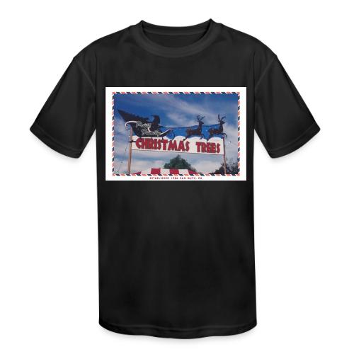 Priut Christmas Tree Shop - Kids' Moisture Wicking Performance T-Shirt