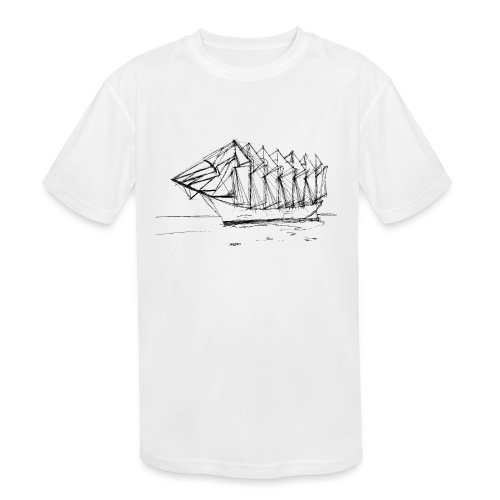 Seven-mast yacht - Kids' Moisture Wicking Performance T-Shirt