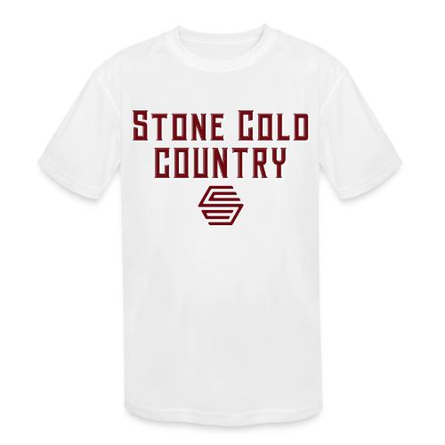 Stone Cold Country Band - Full Logo - Kids' Moisture Wicking Performance T-Shirt