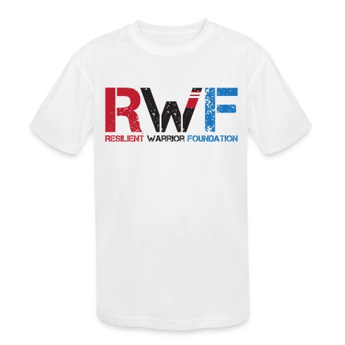 RWF Black - Kids' Moisture Wicking Performance T-Shirt