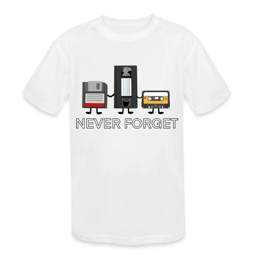 Design that embodies the past - Kids' Moisture Wicking Performance T-Shirt
