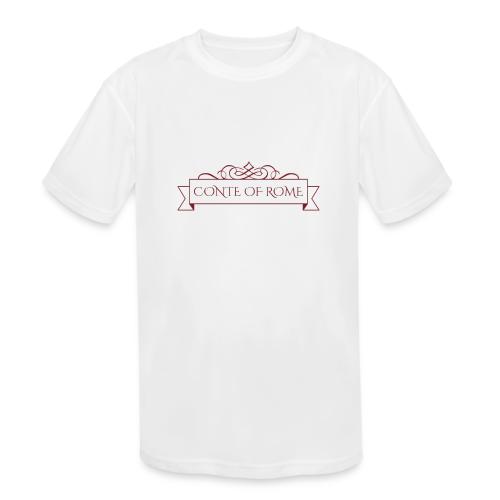 CONTE OF ROME™ - Kids' Moisture Wicking Performance T-Shirt