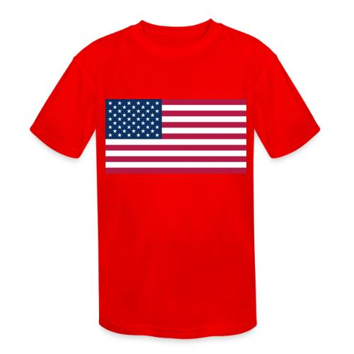 United States - Kids' Moisture Wicking Performance T-Shirt