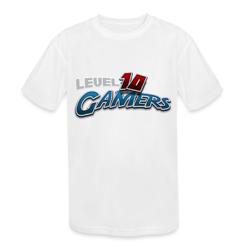Level10Gamers Logo - Kids' Moisture Wicking Performance T-Shirt
