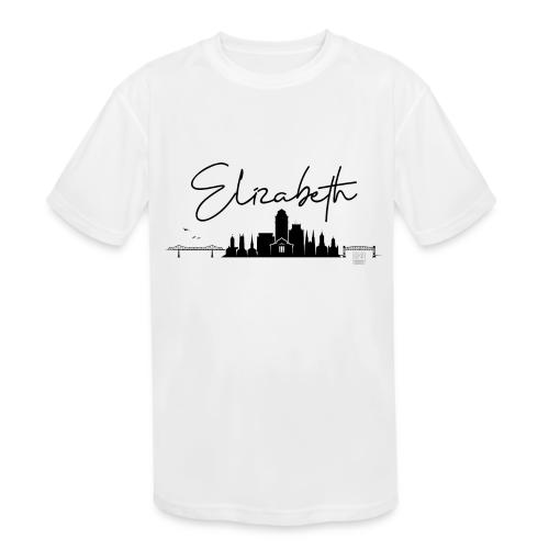 Elizabeth Skyline 01 - Kids' Moisture Wicking Performance T-Shirt