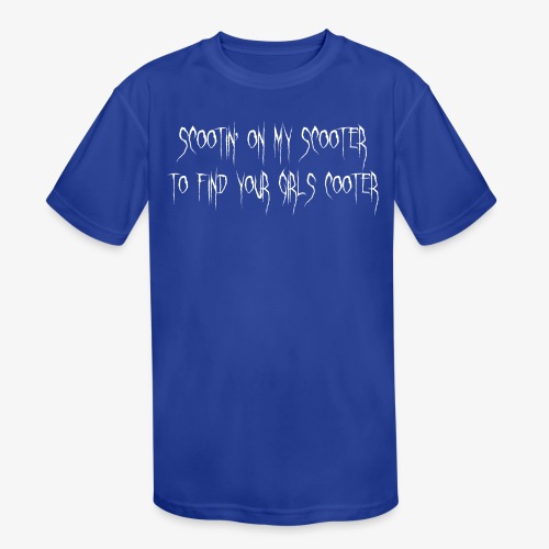 scootin - Kids' Moisture Wicking Performance T-Shirt