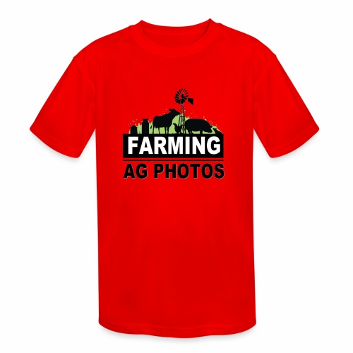 Farming Ag Photos - Kids' Moisture Wicking Performance T-Shirt