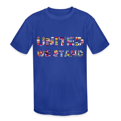 UNITED WE STAND - Kids' Moisture Wicking Performance T-Shirt