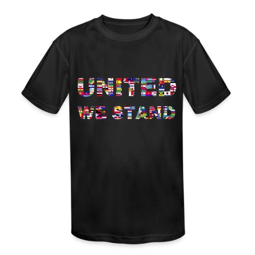 UNITED WE STAND - Kids' Moisture Wicking Performance T-Shirt