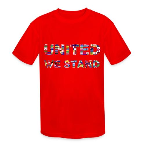 UNITED WE STAND - Kids' Moisture Wicking Performance T-Shirt