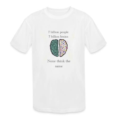 People brains - Kids' Moisture Wicking Performance T-Shirt