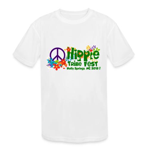Hippie Tribe Fest! - Kids' Moisture Wicking Performance T-Shirt