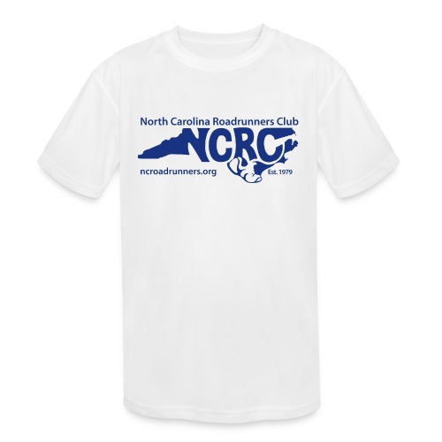 NCRC Blue Logo3 - Kids' Moisture Wicking Performance T-Shirt