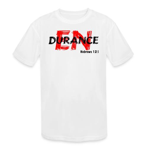 Run with Endurance - Kids' Moisture Wicking Performance T-Shirt