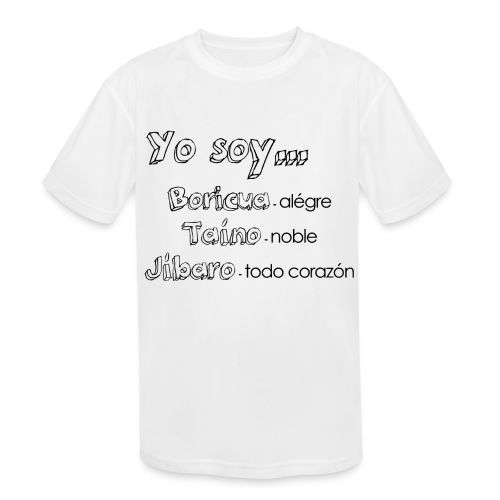 Yo Soy - Kids' Moisture Wicking Performance T-Shirt