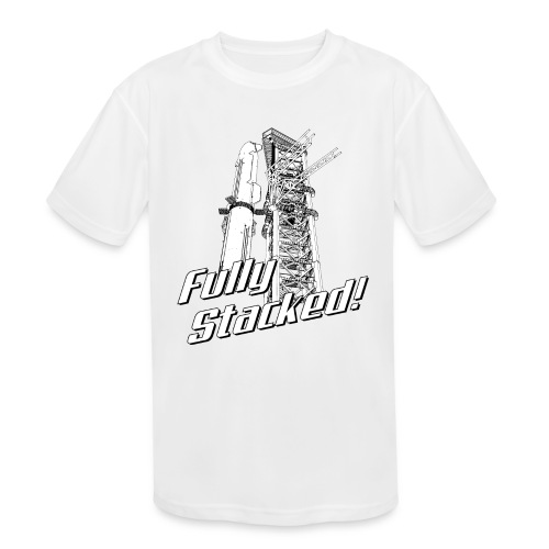 Fully Stacked - Kids' Moisture Wicking Performance T-Shirt