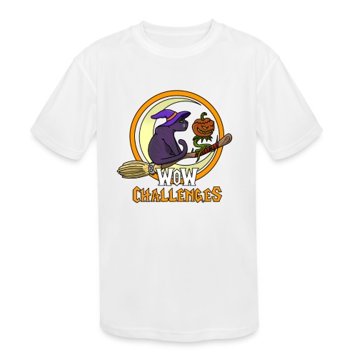 WOW Chal Hallow Pets NO OUTLINE - Kids' Moisture Wicking Performance T-Shirt