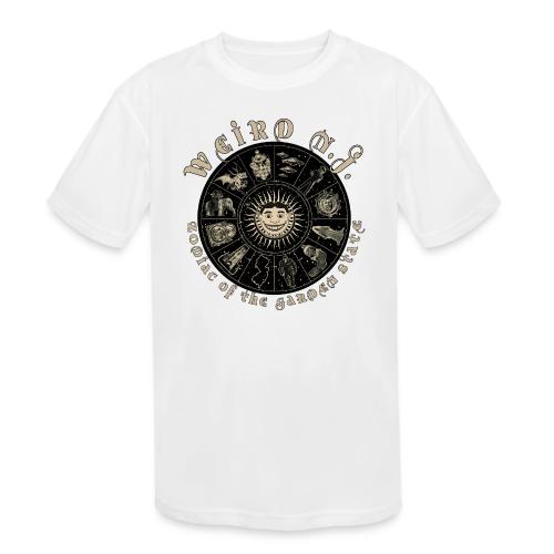Weird NJ – Zodiac of the Garden State - Kids' Moisture Wicking Performance T-Shirt
