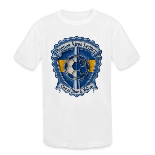 Buenos Aires Legacy T Shirt, Soccer City Pride Gif - Kids' Moisture Wicking Performance T-Shirt