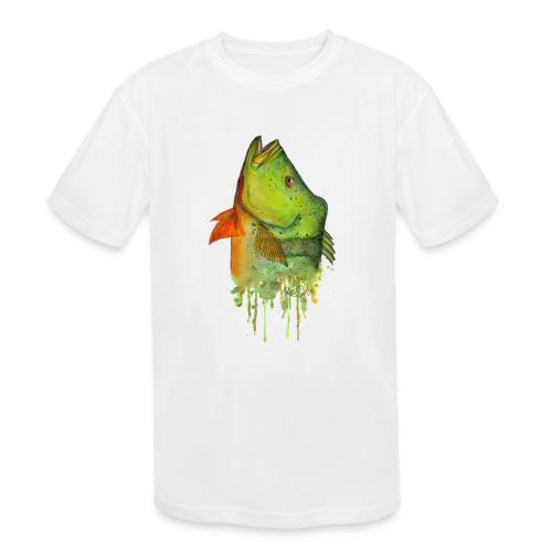 Peacock Bass - Kids' Moisture Wicking Performance T-Shirt