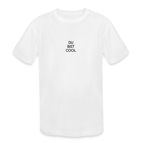 DU BIST COOL - Kids' Moisture Wicking Performance T-Shirt