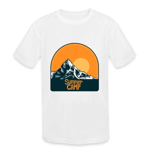 Adventure Summer Camp - Kids' Moisture Wicking Performance T-Shirt