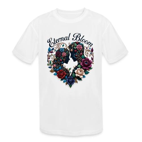Eternal Bloom Embrace T-Shirt - Kids' Moisture Wicking Performance T-Shirt