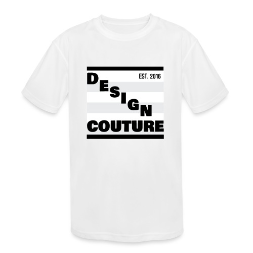 DESIGN COUTURE EST 2016 BLACK - Kids' Moisture Wicking Performance T-Shirt