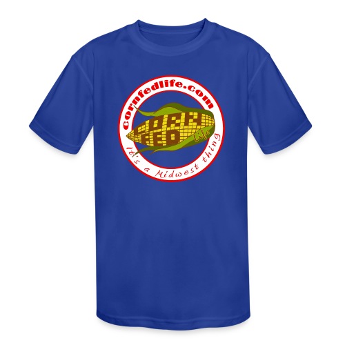 Corn Fed Circle - Kids' Moisture Wicking Performance T-Shirt