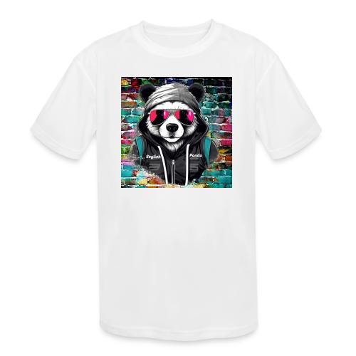 Stylish panda 2 - Kids' Moisture Wicking Performance T-Shirt