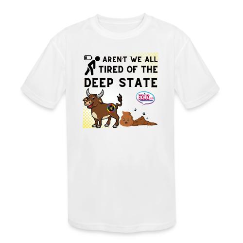 Tired poop light shirts - Kids' Moisture Wicking Performance T-Shirt