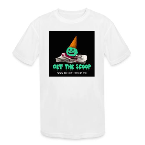 New Green Scoop - Kids' Moisture Wicking Performance T-Shirt