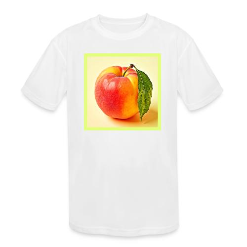 Feel the Fresh Peach Summer Vibe Design - Kids' Moisture Wicking Performance T-Shirt