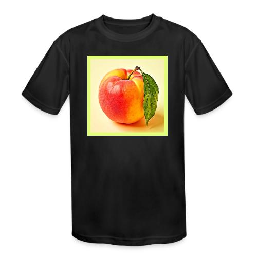 Feel the Fresh Peach Summer Vibe Design - Kids' Moisture Wicking Performance T-Shirt