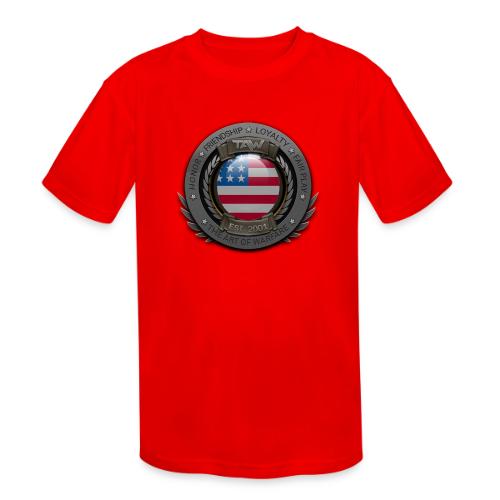TAW SEAL flags USA - Kids' Moisture Wicking Performance T-Shirt