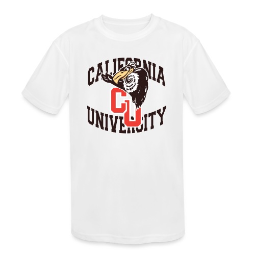 California University Merch - Kids' Moisture Wicking Performance T-Shirt