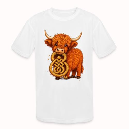 heelan coo - Kids' Moisture Wicking Performance T-Shirt