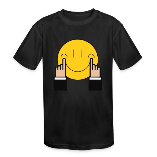 Smile design - Kids' Moisture Wicking Performance T-Shirt