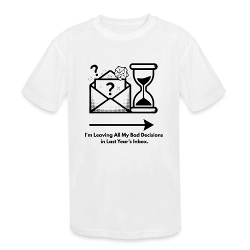 Last Year's Inbox T-Shirt - Kids' Moisture Wicking Performance T-Shirt
