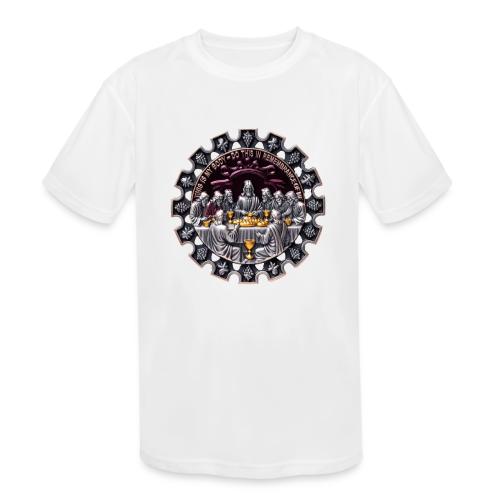 Last Supper Communion T Shirt, Faith Gift - Kids' Moisture Wicking Performance T-Shirt