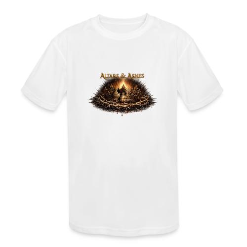 Altars & Ashes Crown of Thorns Tee - Kids' Moisture Wicking Performance T-Shirt