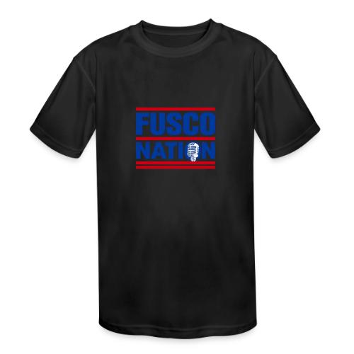 Fusco Nation with Mic (250th Show Commemorative) - Kids' Moisture Wicking Performance T-Shirt