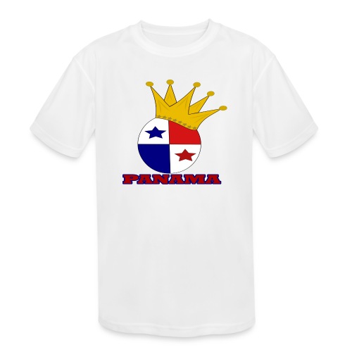 Crown Me Panama - Kids' Moisture Wicking Performance T-Shirt